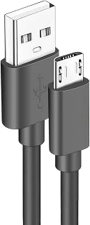 omnfaus 1.8M PS4 Controller Charging Cable, Micro USB Cable | Suitable for PlayStation 4, Xbox One S/X Controller, More