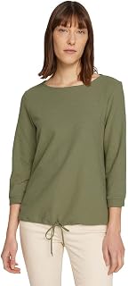 TOM TAILOR Women's Structure T-Shirt 1024039
