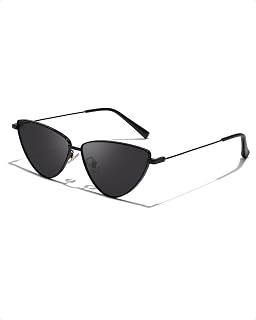 IGnaef Retro Vintage Cat Eye Sunglasses for Women, Trendy Fun Cateye Glasses UV400 Protection CIF385