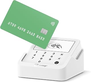 SumUp Solo Lite Bundle – Portable Card Reader and Dock | Contactless, Chip & Mobile Payments | Compatible with iOS & Android | Perfect for Small Business, Retail, Market, Salons etc