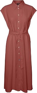 VERO MODA VMMYMILO Midi Dress Shirt Dress