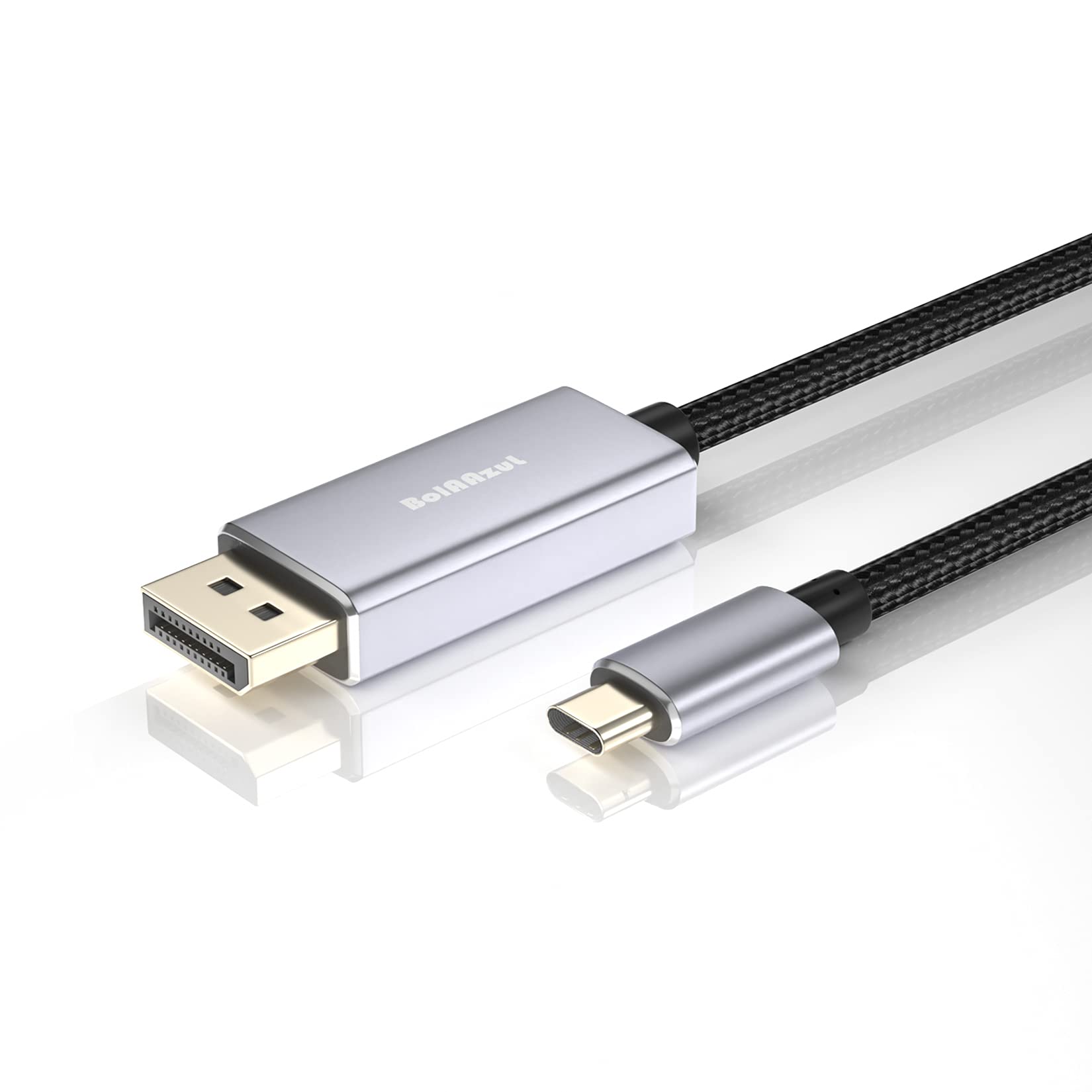 BolAAzuL USB C to DisplayPort 1.4 Cable 6FT 8K@60Hz 4K@144Hz