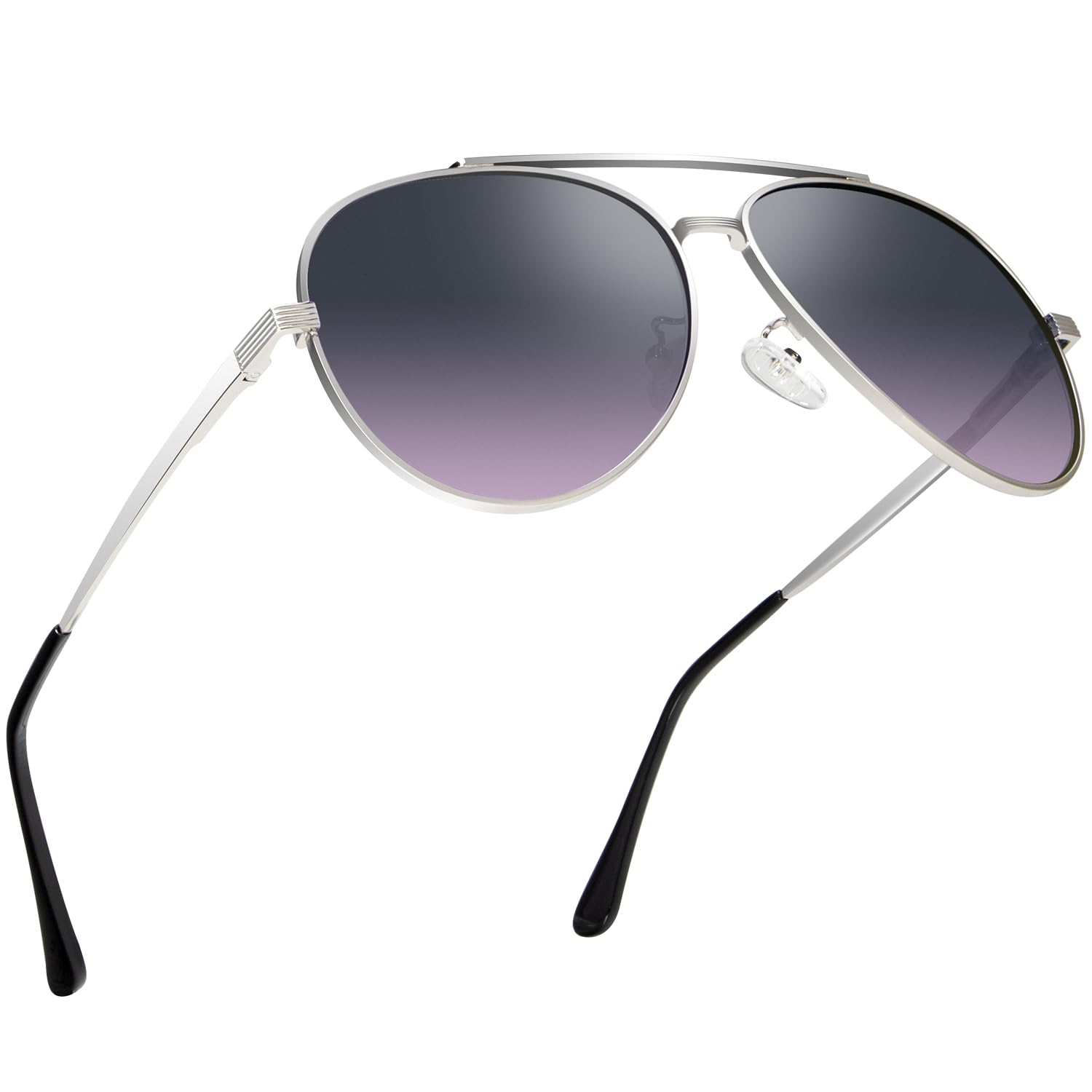 Polarized Aviator Sunglasses for Men and Women, Classic Pilot Sun Glasses with P