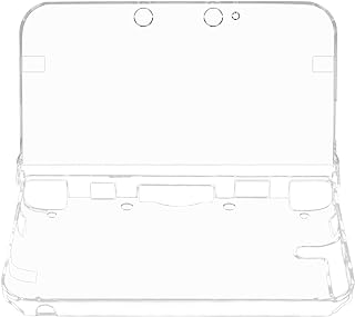 OSTENT Protective Clear Crystal Hard Guard Case Cover Skin Shell for Nintendo 3DS XL LL Color Clear White