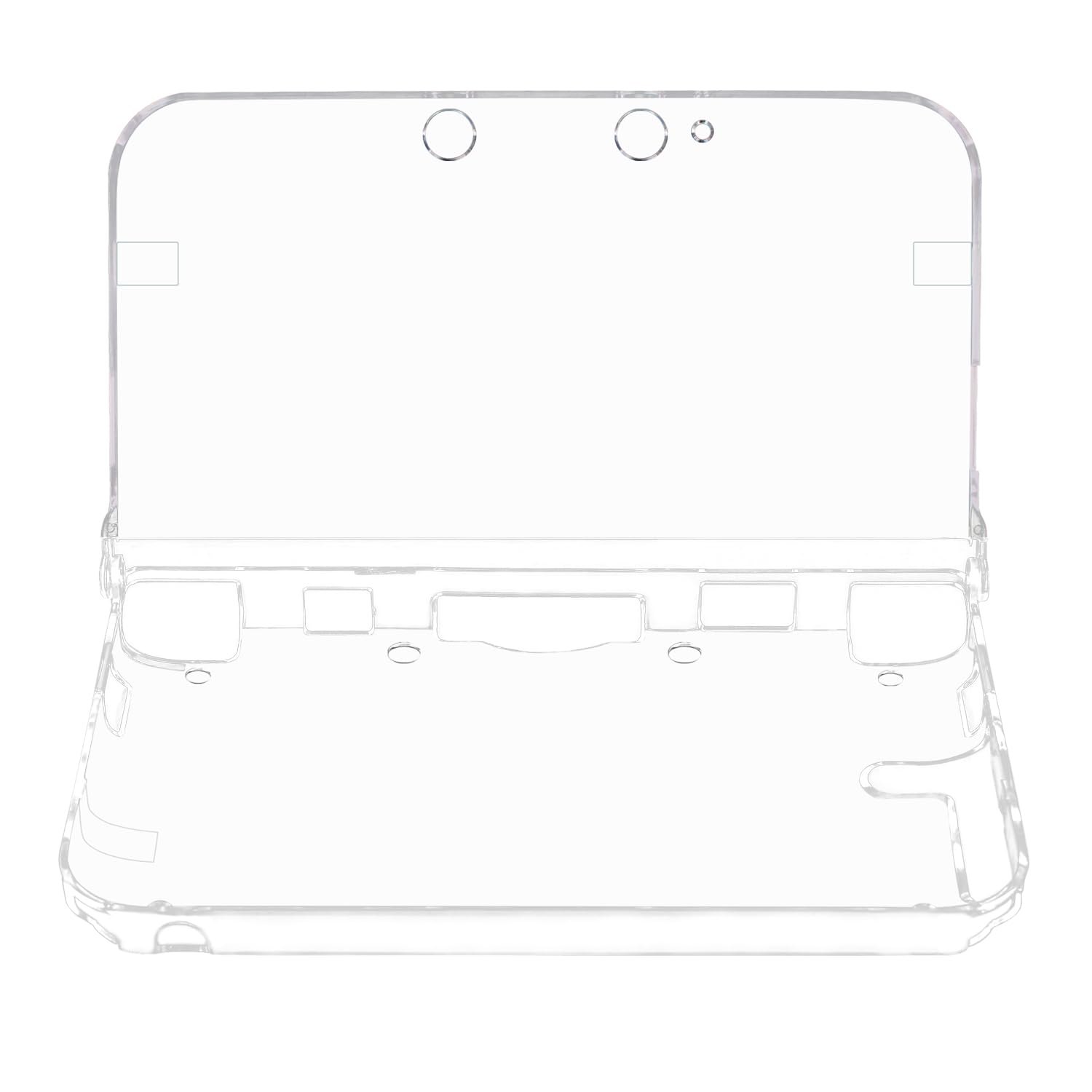 OSTENT Protective Clear Crystal Hard Guard Case Cover Skin Shell for Nintendo 3D