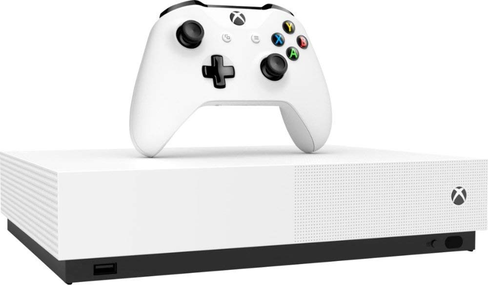 Microsoft - Xbox One S 1TB All-Digital Edition Console with Xbox One Wireless Co