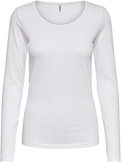 Only Onllive Love New Ls O-Neck Top Noos Women's Long-Sleeved Shirt