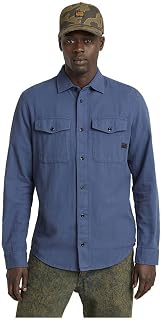 G-Star Marine Slim Long Sleeve Shirt Camisetas Hombre (Pack de 1)