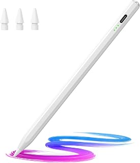 Hastraith Stylus Pen for iPad 2018-2026,13Min Fast Charge Apple iPad Pencil | Tilt Sensitivity & Palm Rejection for iPad 11/10/9/8/7/6th Gen, Air 5/4/3/M4/M3/M2, Pro 13"/12.9"/11"/M4, Mini 7/6/5th, White