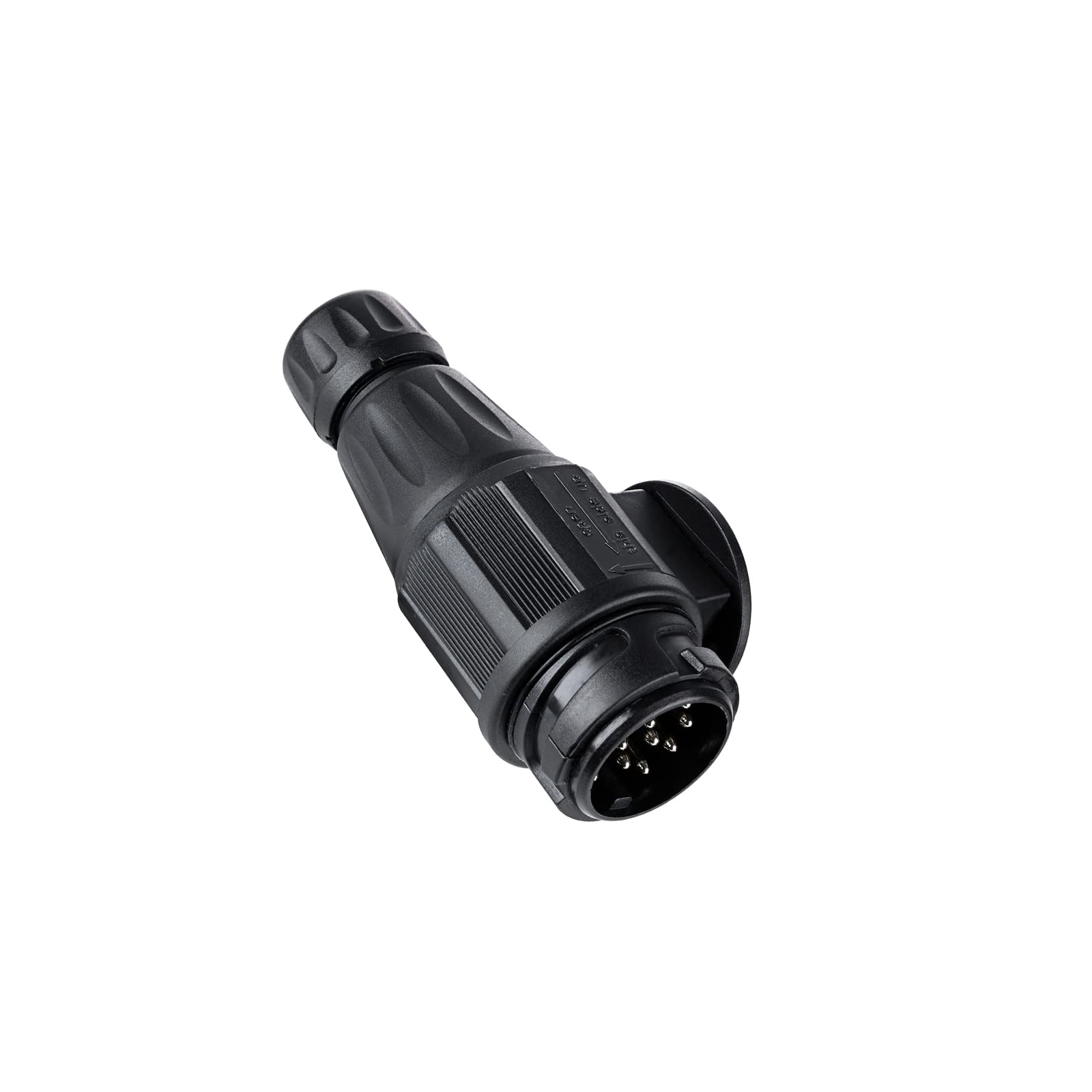 BEIJISTAR 13 Pin Trailer Plug, 12V Waterproof 13 Pin Trailer Plug Connector, for