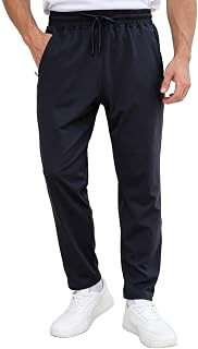 Tansozer Tracksuit Bottoms Men Joggers with Zip Pockets Running Sports