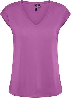 PIECES Women's Pckamala tee Noos T-Shirt (Pack of 1)