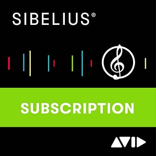 Sibelius Ultimate Music Notation Software Annual Subscription – Professional Music Notation Software (Download Card)