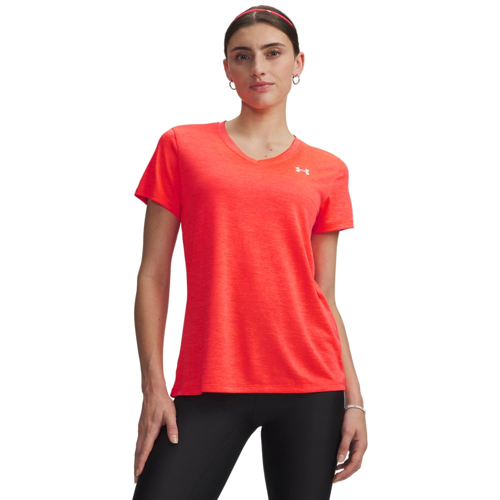 Under Armour Damen Tech Twist Short Sleeve V Neck T-Shirt (1er Pack)
