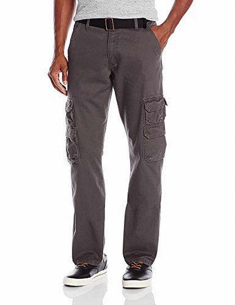 Wrangler Authentics - Cargo Trousers Straight Leg with Premium Relaxed Fit 30 30