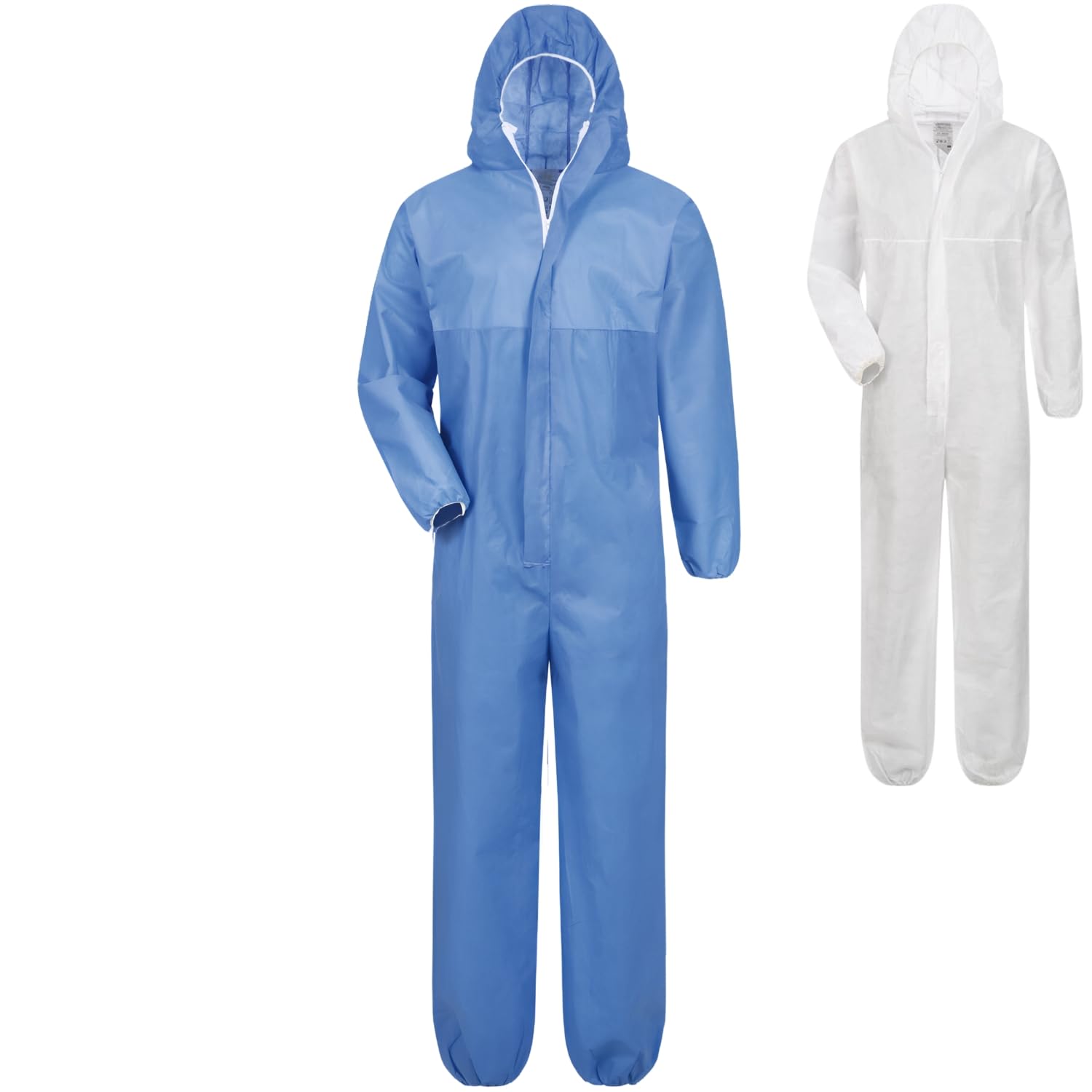 Safetytex SMS Protective Suit PSA Category 3 Type 5/6 Blue White