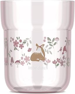 Mepal - Children's Cup Mio Little Dutch - Drinking Cup for Children - Drinking Cup from 9 Months - Dishwasher Safe - BPA-free - 250 ml - Fairy Garden