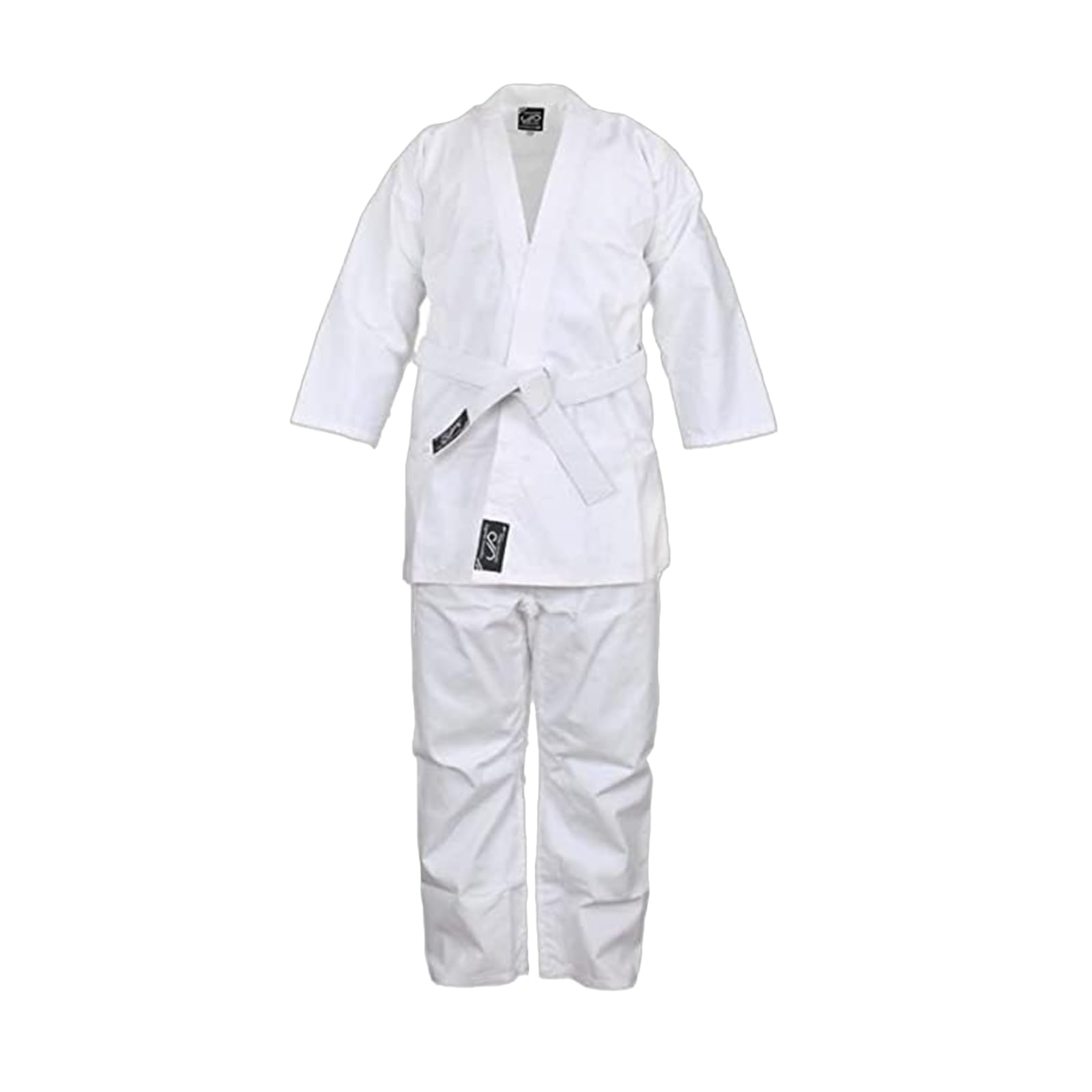 JP White Karate Uniform for Kids & Adults Lightweight Student Karate Gi Martial 
