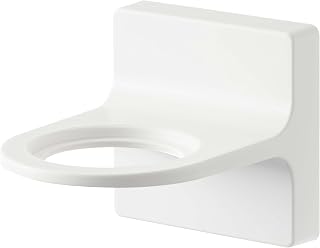 Yamazaki Tower 5347 Film Hook Dispenser Holder, For Foaming Dispensers, White, Approx. (W x D x H) 2.9 x 3.7 x 2.8 inches (7.3 x 9.5 x 7 cm), Elevated Storage, Easy Installation