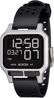 NIXON Heat A1320-100M Water Resistant Digital Workout and Running Watch
