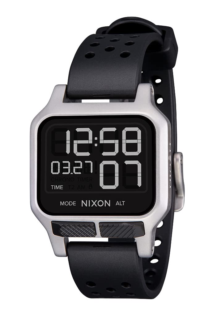 NIXON Heat A1320-100M Water Resistant Digital Workout and Running Watch