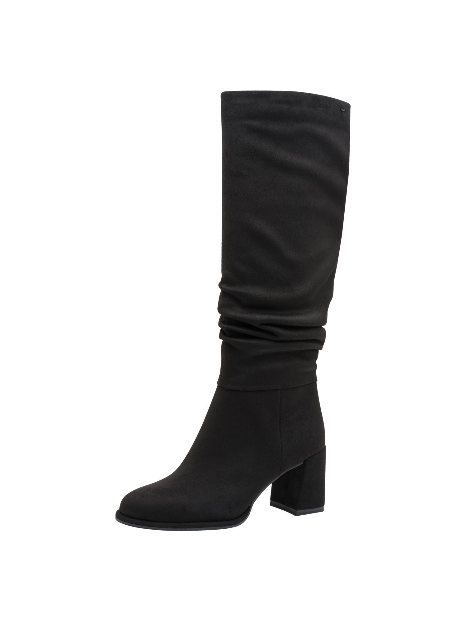 Tamaris Damen Long Boot Heel 1-25523-45, Women's Knee High Boots