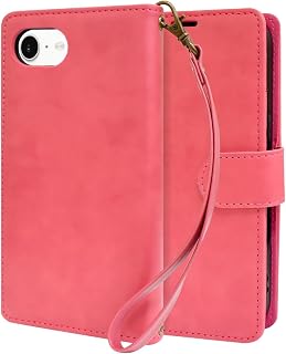Sizkawil iPhone 16e Notebook Type Case Cover Grace Case 1 Piece Canary Pink