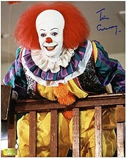 Tim Curry Autographed It 8×10 Pennywise Photo