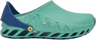 Scholl Evoflex Professional Sanitary Clogs for Men and Women, Ultralight, Comfortable, Adjustable Strap, Non-Slip Sole, Removable Memory Insole with Antibacterial Lining