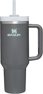 STANLEY Quencher H2.0 Flow State Tumbler, 40 oz, Charcoal