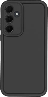 Puxicu Slim Case for Samsung Galaxy S23 FE, Enhanced Camera Protection, Shockproof Skin-Friendly Touch Soft Case Cover for Samsung Galaxy S23-FE Phone, Black