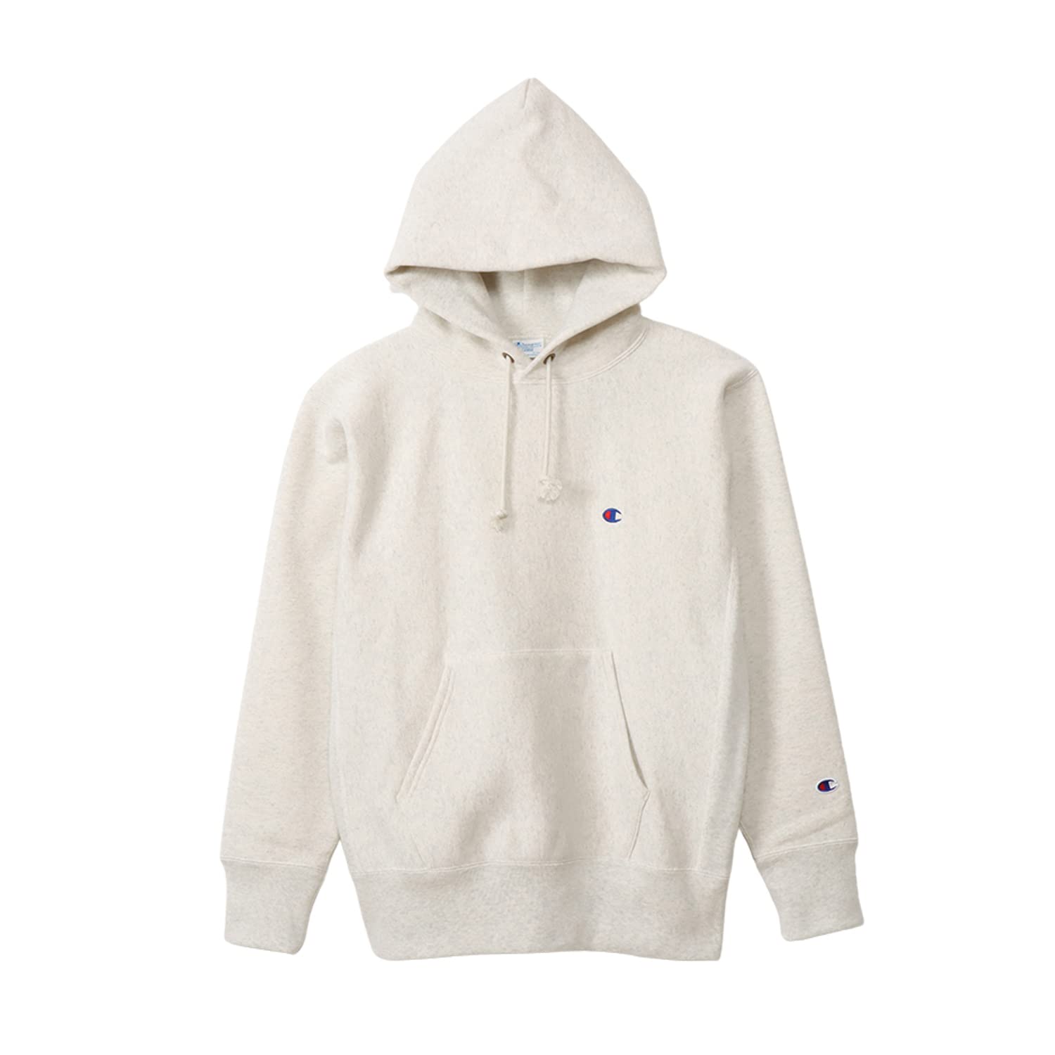 Champion C3-Y133 Men's Hoodie, Long Sleeve, 11.5 oz, Cotton USA, One Point Logo,