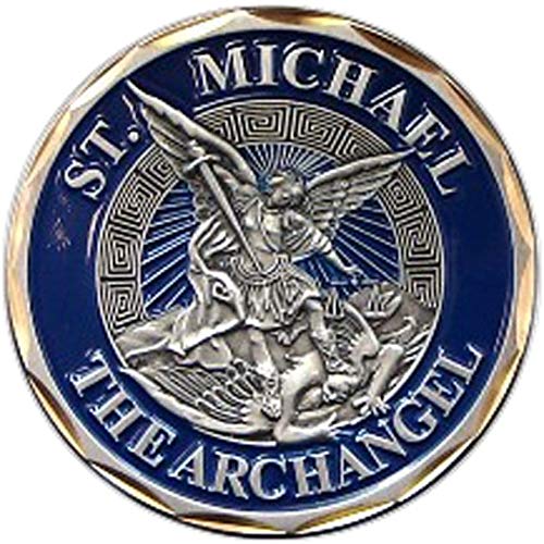 BirchRiver St Michael Archangel Challenge Coin - Psalms 91:10 - Commemorative Co