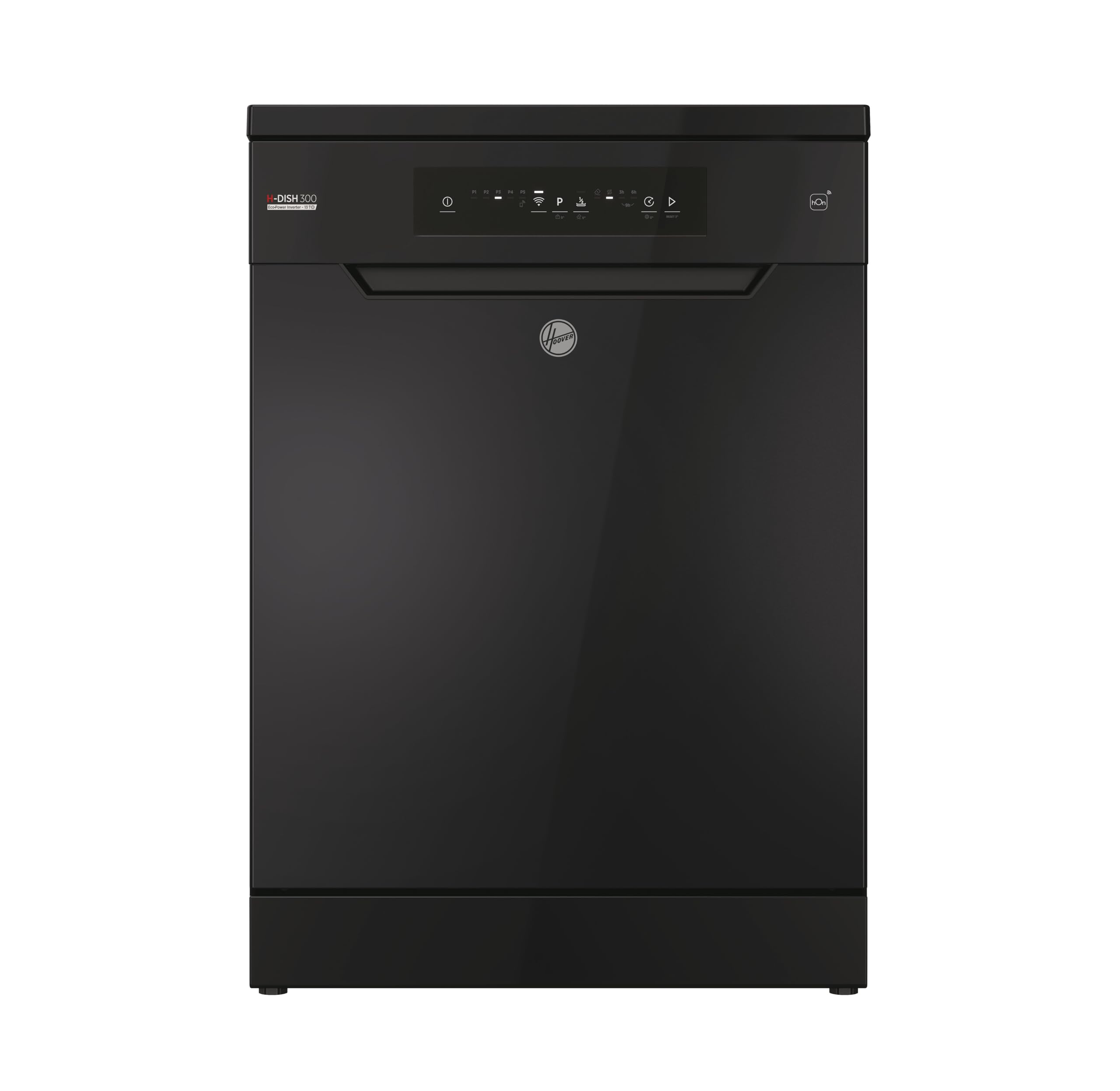 Hoover H-DISH 300 Dishwasher, 13 Place Settings, Black, C Class | Maxi Tub, Spee