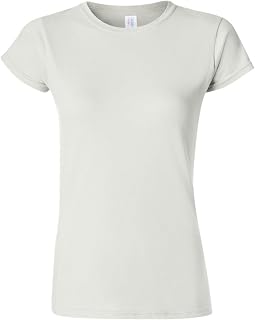 Gildan Softstyleâ Ladies' Women's T-Shirt, white, L