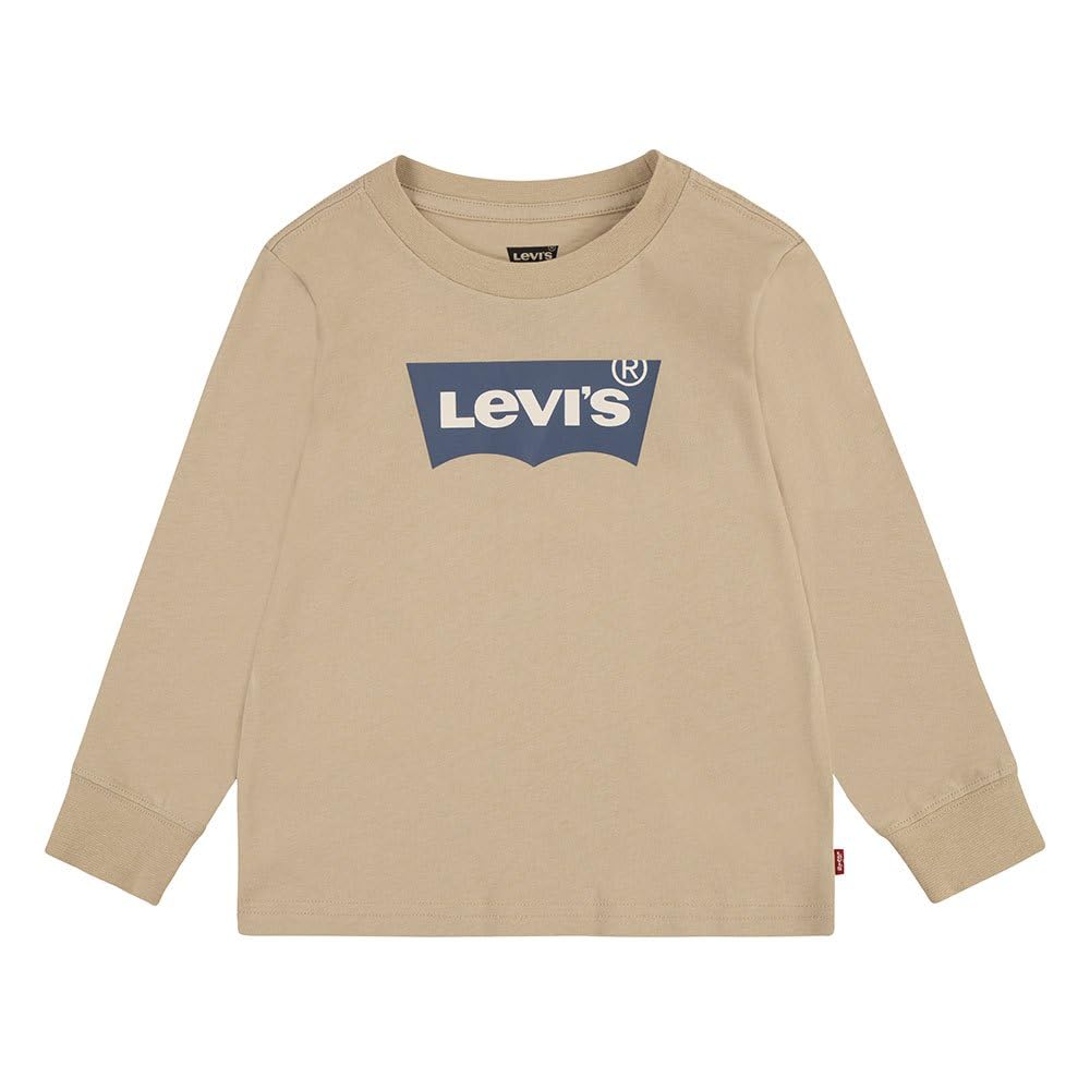 Levi's Lvb-l/S Batwing Tee Baby Boys' T-Shirt, Safari, 9-12 Months
