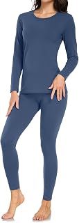 wirarpa Womens Thermal Underwear Long Johns Cotton
