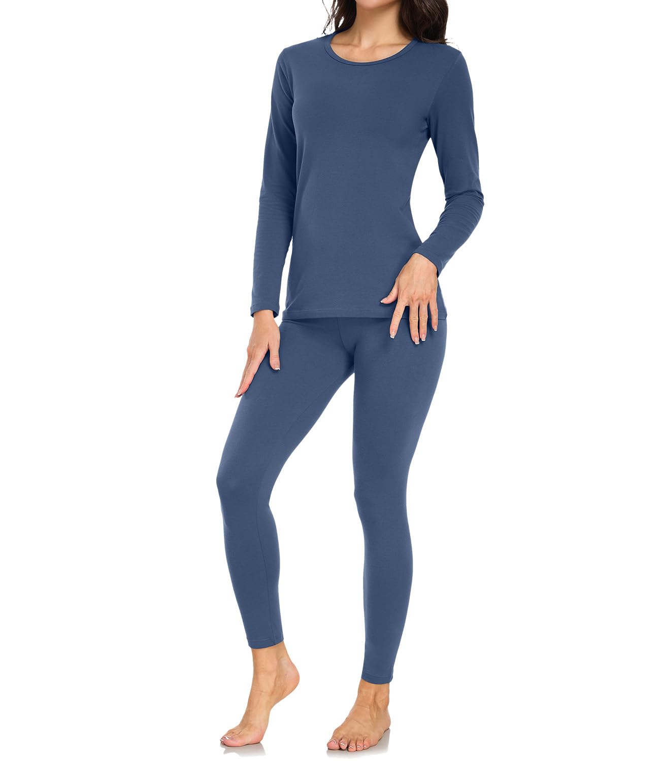 wirarpa Womens Thermal Underwear Long Johns Cotton