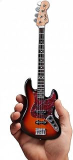 Axe Heaven FJ-002 Fender Jazz 3-Color Sunburst Miniature Bass Replica