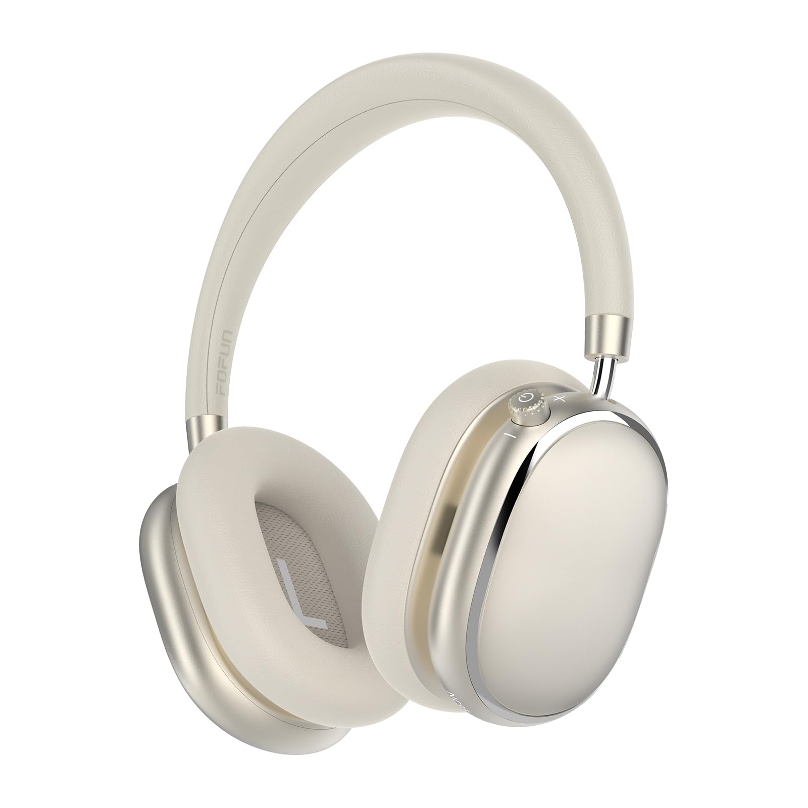 NC95 Wireless On-Ear Headphones with Active Noise Cancellation, Knob Control, Bl