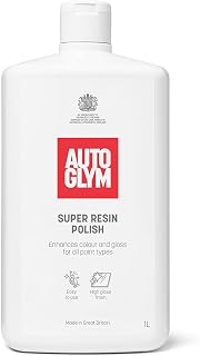 Autoglym Super Resin Polish, Colour & Clarity Restorer, 1L | Removes Light Scratches & Swirl Marks, High-Performance Formula Delivers Deep Gloss Shine, Paintwork Restoration & Protection