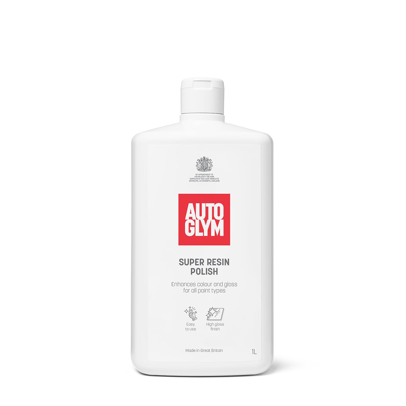 Autoglym Super Resin Polish, Colour & Clarity Restorer, 1L | Removes Light Scrat