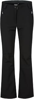 CMP Women's Softshell Trousers, Black, 4XL