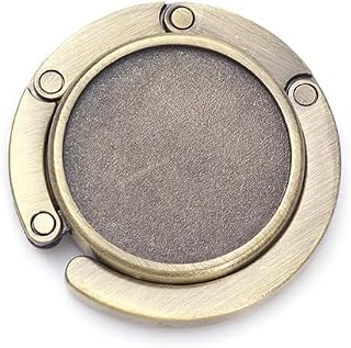 Table Bag Hanger, Foldable Handbag Hook, Portable, Non-Slip, Strong and Durable, 1 Piece, Antique Bronze