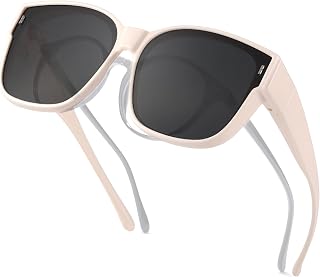 XFeel Sunglasses Over Prescription Glasses for Women Polarized Fit Over Sun Glasses with UV Protection