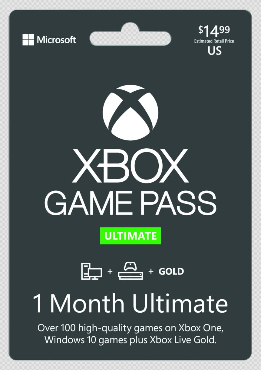 Xbox Game Pass Ultimate+EA Play: 1 Month Code (Delivery Within 24 Hours)