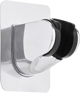 Shower Head Holder, Strong Adhesive and Waterproof Shower Head Holder Wall Mount, Adjustable Hand Shower Head Holder, No Drilling and Convenient Use