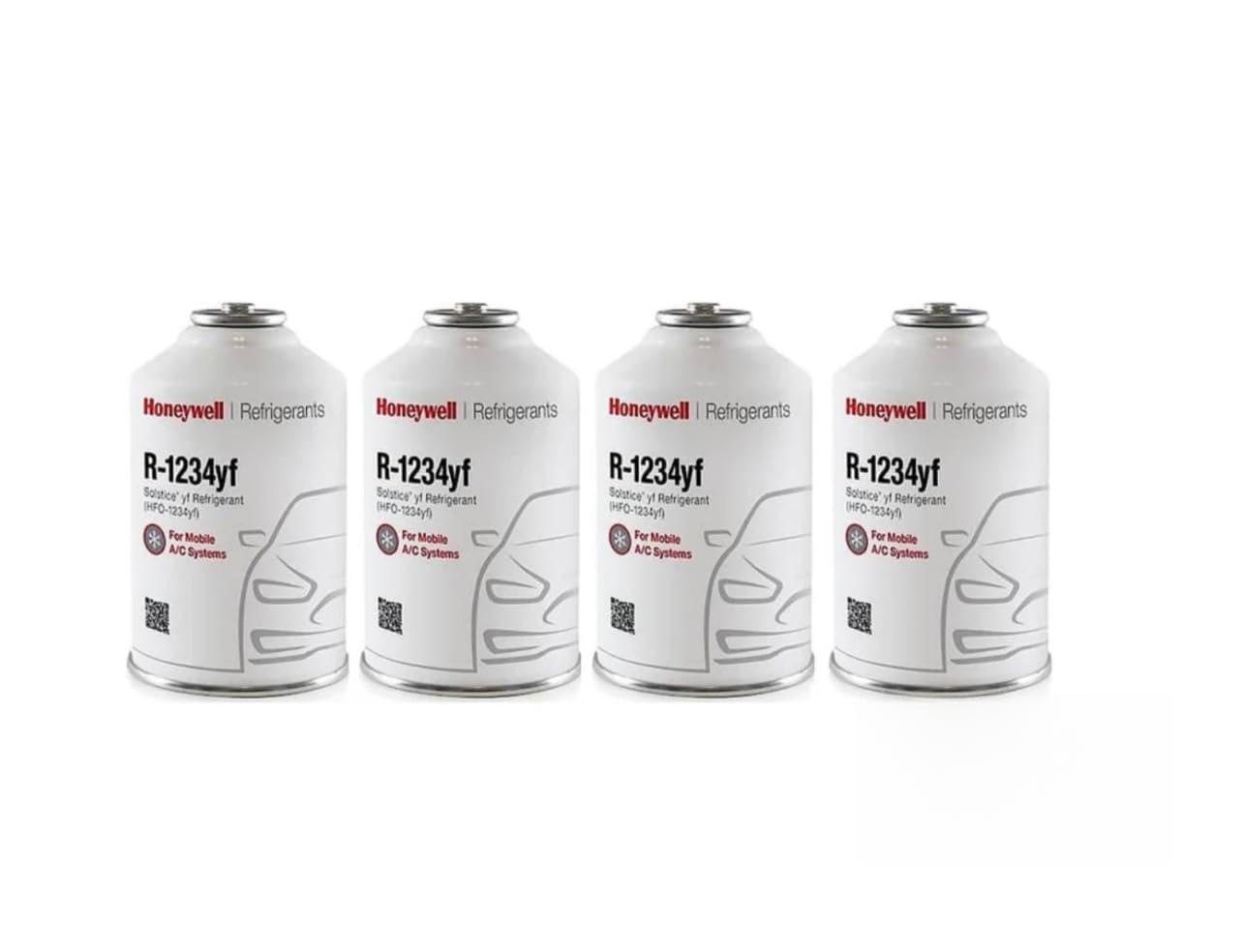 Honeywell Automotive Refrigerant (4) | 1234YF 8oz Cans