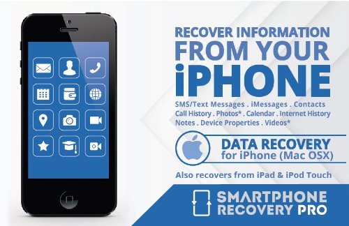 Enigma Recovery iPhone Data Recovery Software (Mac)