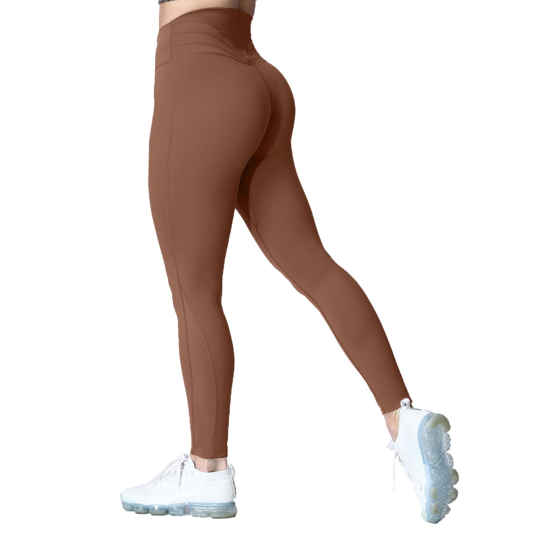 Aoxjox High Waisted Workout Leggings for Women Trinity Yoga Pants 26.5'''